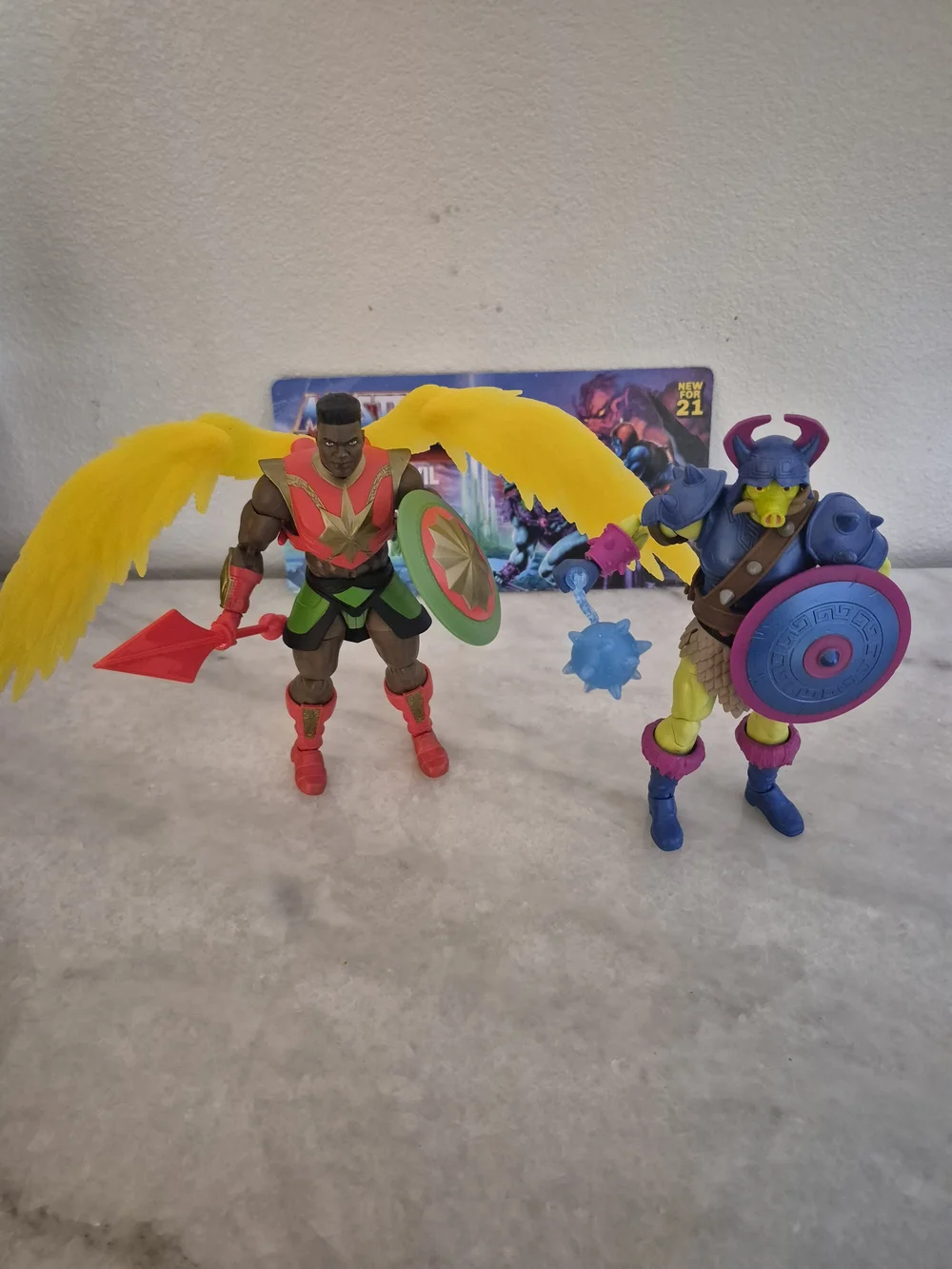 Mattel Masters of the Universe Masterverse Sun-man & Pig Head Loose Pre-owned